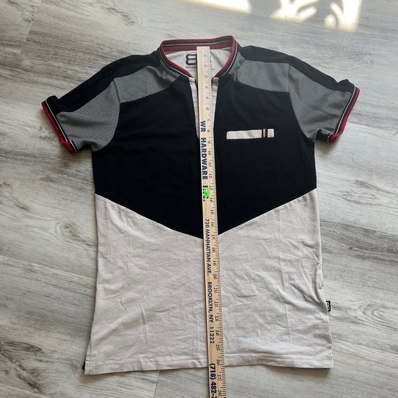 Benjamin Black quarter zip polo shirt - Picture 5 of 6